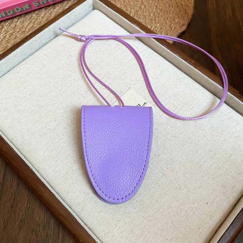 Dopamine New Leather Magnetic Portable Anti Loss Sunglasses Suspension Rope Glasses With Accessories For Women_voghion.com
