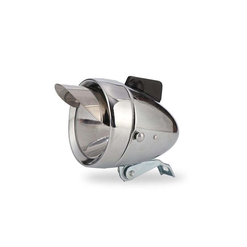 Bicycle Front Headlight Hat Brim Beach Bike High Lumens Long Range Metal Black 1LED Equipment Riding_voghion.com
