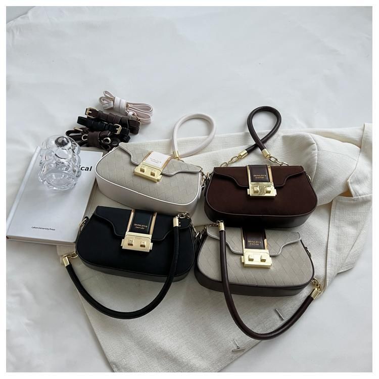 Borsa da donna di fascia alta Borsa a tracolla sotto le ascelle con tracolla a tracolla autunno inverno alla moda e piccola_voghion.com