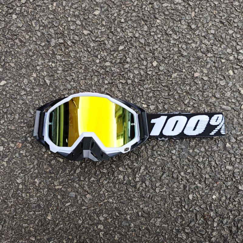 12,9 Yuan/Paar -100% Reitbrille, 100% Helm, Windschutzbrille, Motorrad-Offroad-Brille_voghion.com