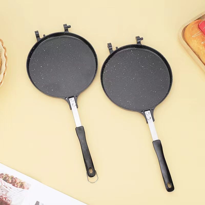 Home Use Crispy Double-Sided Machine Baking Pan Ice Cream Cone Mold Egg Roll Gas Commercial_voghion.com