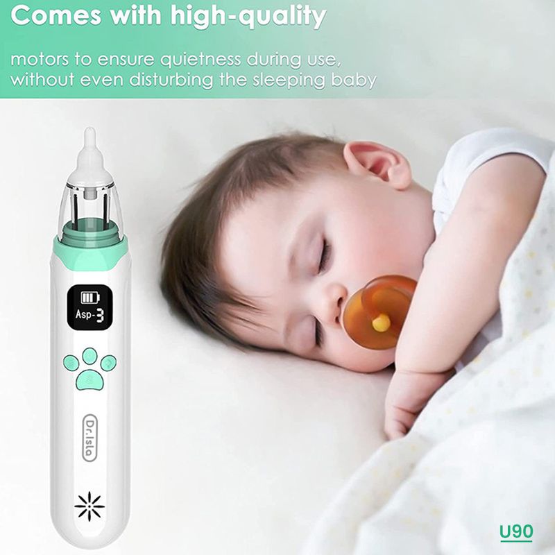 Dr.isla Baby Nose Cleaner Silikonowy Regulowany Ssący Elektryczny Aspirator Do Nosa Dla Dzieci Bezpieczeństwo Wygodny Niski Poziom Hałasu_voghion.com