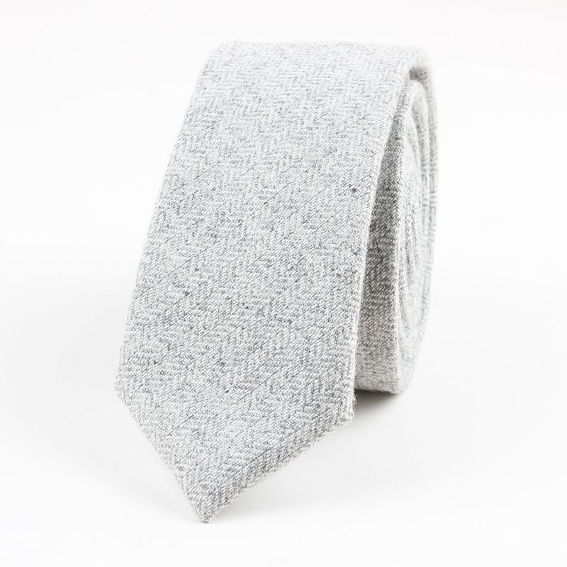 Men's Wool Tie Cross-Border In-Stock Supply One Piece Overseas Dropshipping Brand Authorization Provides Image Package_voghion.com