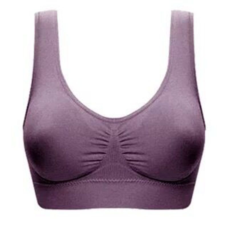 Reggiseno solido senza cuciture Reggiseni senza fili Reggiseni push up Bralette Top Intimo da donna Intimo femminile Reggiseni senza fili Taglie forti_voghion.com