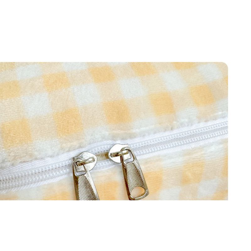 Rabbit Pillow Dual-Use Thickened Milk Velvet Nap Blanket & Cushion Two-in-One_voghion.com