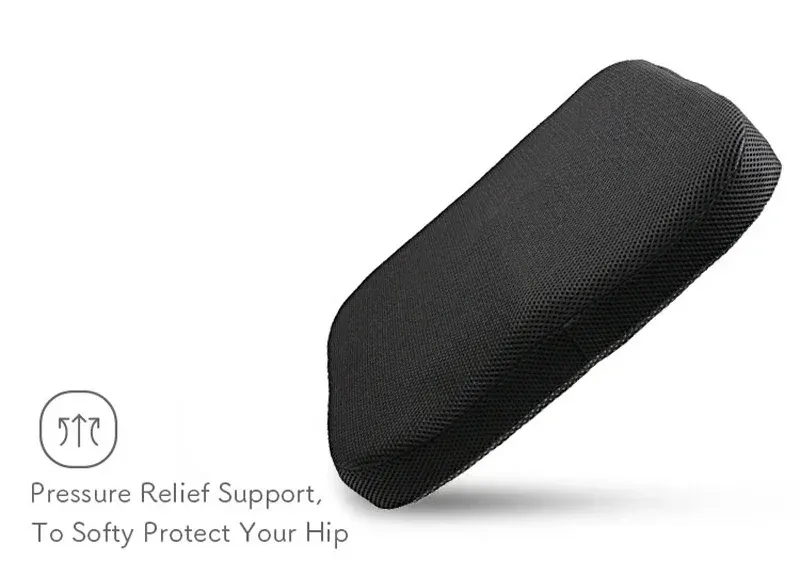 TailboneSciaticaBackPainReliefComfortOfficeChairCarSeatCushionNon-SlipOrthopedicMemoryFoamCoccyxCushion_voghion.com