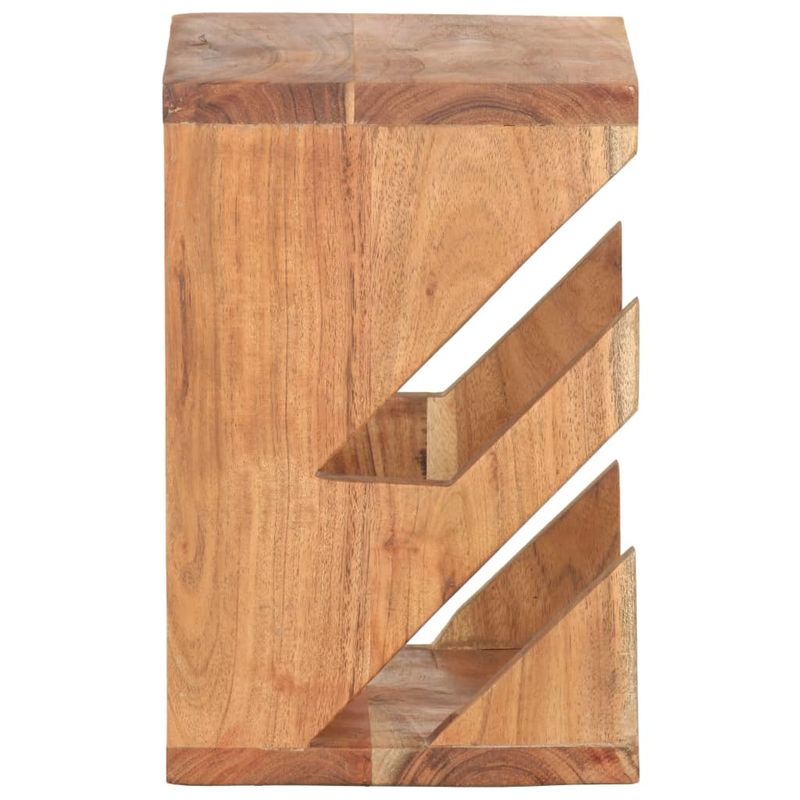 Wall Mounted Skateboard Holder 9.8"x7.9"x11.8" Solid Acacia Wood_voghion.com