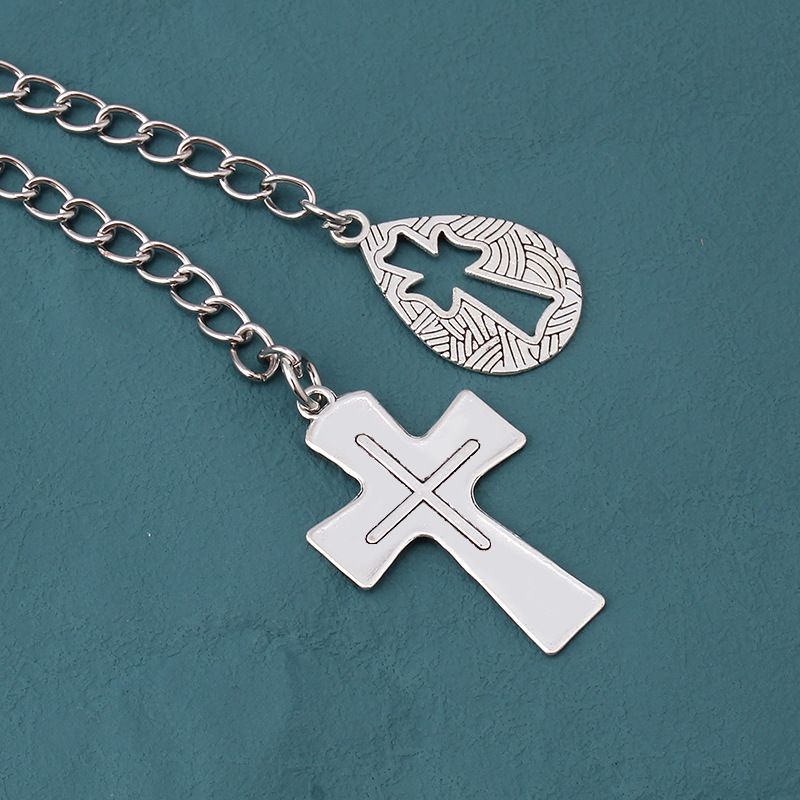 Jewelry Geometric Multi-layer Hollow Cross Pants Instagram Style Hip-hop With Skirt Waist Chain_voghion.com