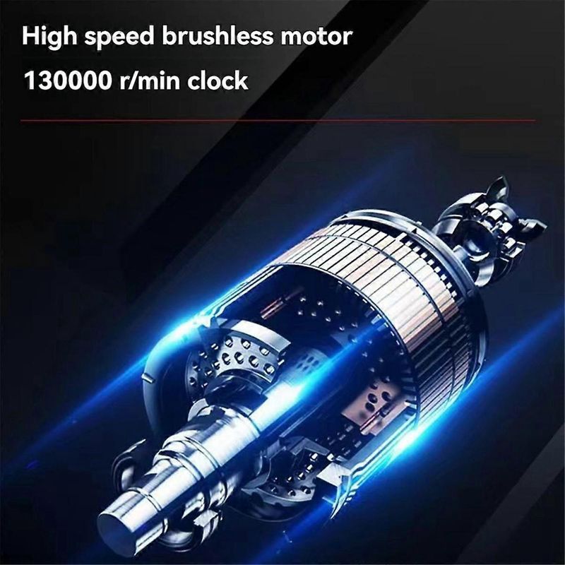 Ventilatore Turbo Jet portatile 130000 RPM Ventilatore violento Motore Brushless Vento potente Regolazione infinita della velocità Soffiatore d'aria per auto_voghion.com