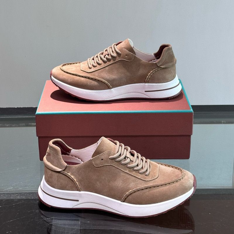 Chaussures en cuir polyvalentes pour hommes, baskets tendance, confortables et décontractées à semelle souple, de Guangzhou Goods_voghion.com