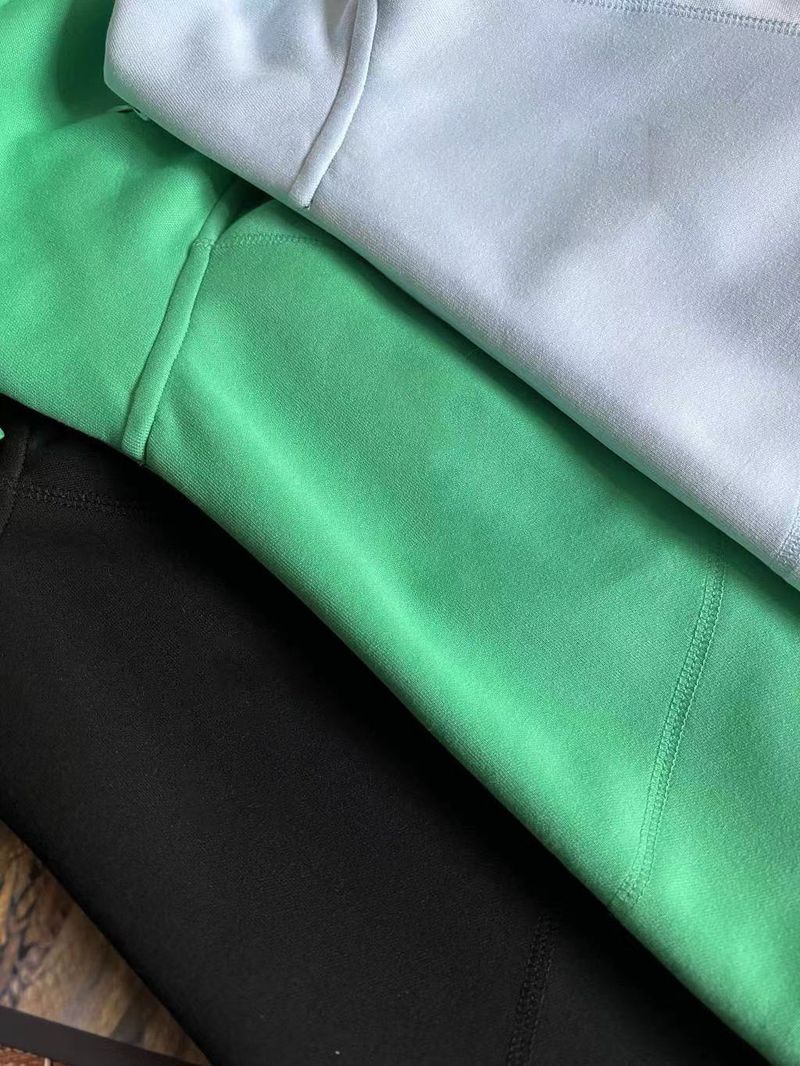 Herren Frühling und Herbst Neue Reißverschluss Dreifarbige Freizeitmantel Bedruckter Sport Lauf Hoodie Trendy Marke_voghion.com