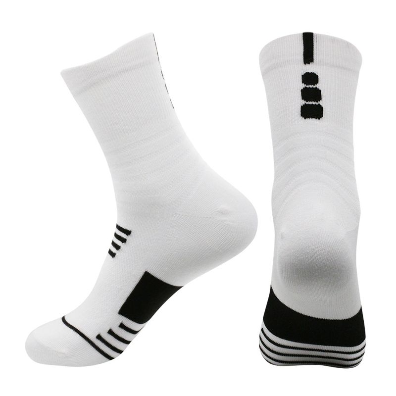 Calzini unisex da corsa e badminton da uomo e da donna, modello Elite Basketball, tubo centrale_voghion.com