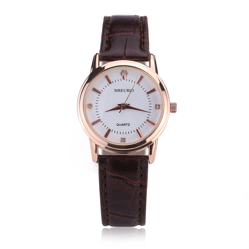 Live Couple Quartz Strap Watch Women's Men's Casual_voghion.com