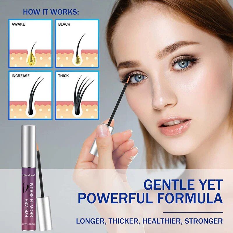 Sklep z kosmetykami Serum do wzrostu Szybkie wzmocnienie brwi Lifting rzęs Wydłużanie grubszych rzęs Kobiety Piękno_voghion.com