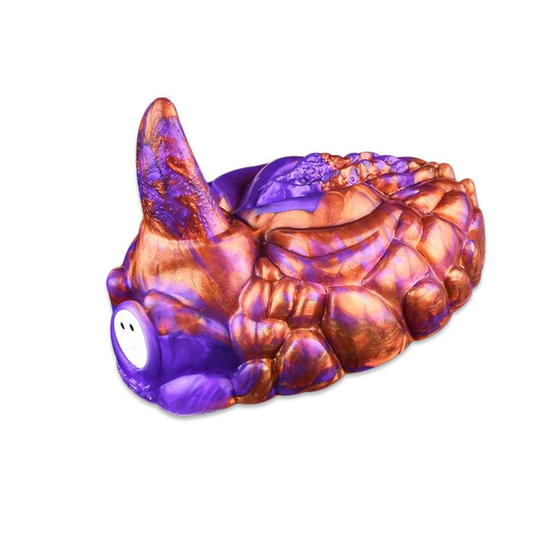 Lingua simulata, sfregamento delle parti intime, vibratore per orgasmo, telecomando, giocattolo sessuale per masturbazione, sfregamento della vulva_voghion.com