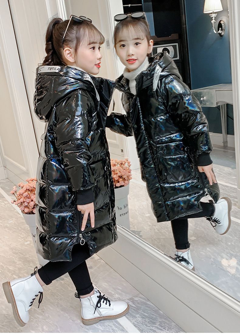 Giacca imbottita in cotone per ragazze e ragazzi, principessa, 2024, capospalla invernale di Capodanno, elegante, di taglia media e grande, per bambini_voghion.com
