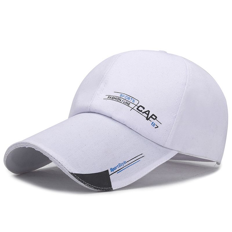 Uomo Per Pesce All'aperto Classico Linea Sport Colore Solido Sole Baseball Cap Primavera Estate Snapback Cappello_voghion.com