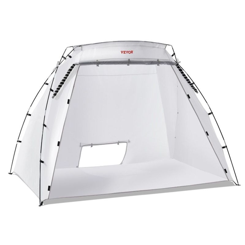 Paint Floor Painting Paint Station DIY Portable Mesh Builtin Booth With Furniture For Tent Tool Larger Hobby Spray Tent Screen_voghion.com