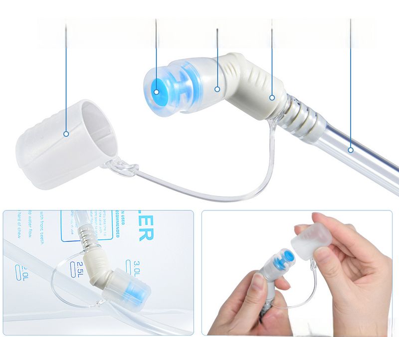 NEWBOLER Outdoor-Sport-Weichflasche, faltbar, für Trailrunning, Wandern, Marathon, spezieller praktischer Wasserbeutel_voghion.com