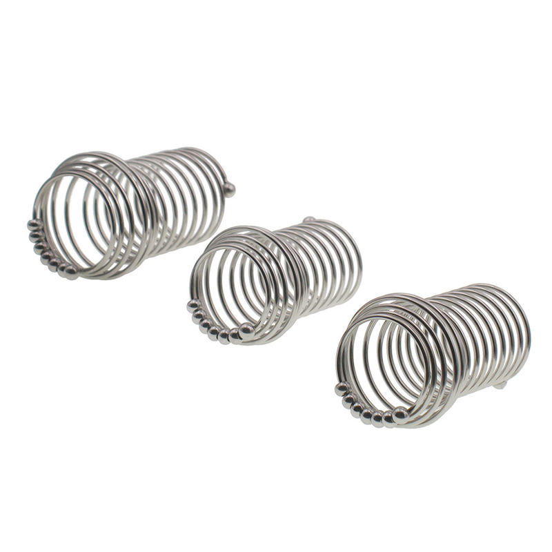 Edelstahl-männliche Hohlgewindehülse, Keuschheitskäfig, Sicherungsringe, verzögerte Ejakulation, Metall-Eichel_voghion.com