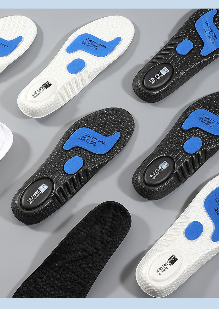 EVA Shoes Sole Shock Absorption Deodorant Breathable Cushion Running For Feet Man Women Orthopedic Insoles_voghion.com