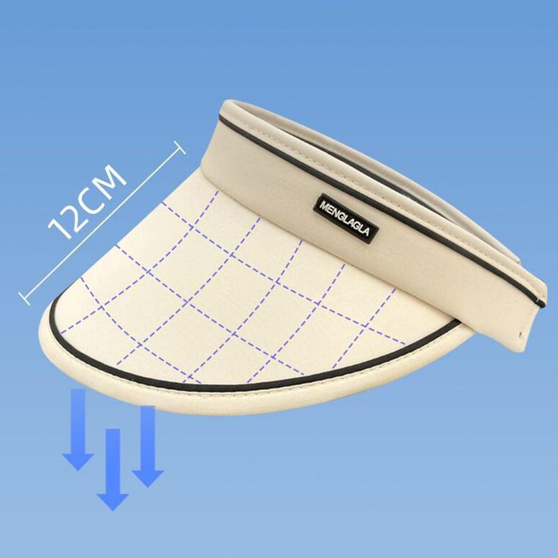 Mode Neue Sommer Leere Hut frauen Casual Einstellbare Visier Outdoor Reise Mädchen Kappe Junge Strand Sonne Meer Caps F4W2_voghion.com