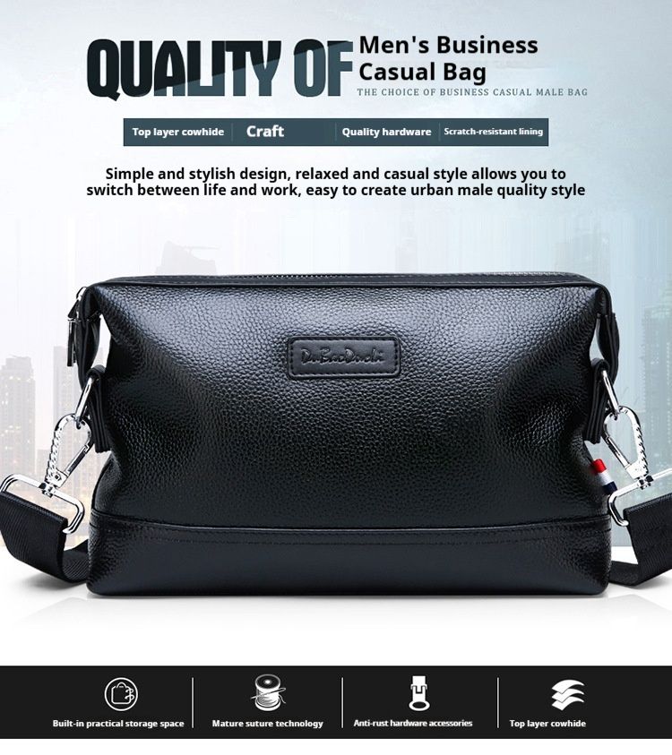 Nuova borsa da uomo di alta qualità in vera pelle, borsa a tracolla multifunzionale, borsa a tracolla, borsa da uomo in morbida pelle di vacchetta_voghion.com