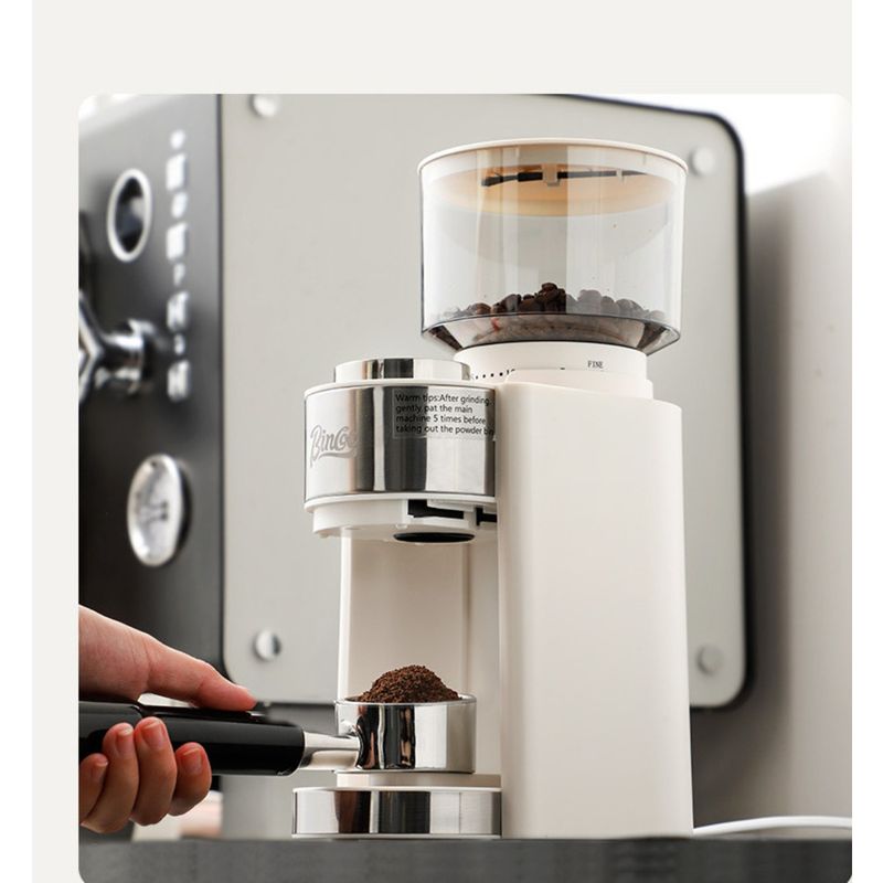 Macinacaffè elettrico completamente automatico, macchina per caffè italiano fatta a mano, piccolo macinacaffè domestico_voghion.com