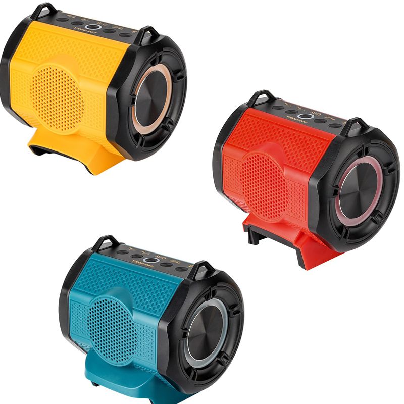 Bluetooth Hoparlör Bosch Milwaukee 18V 20V Li-ion Pil Taşınabilir Oynatıcı Hoparlör Amplifikatör_voghion.com