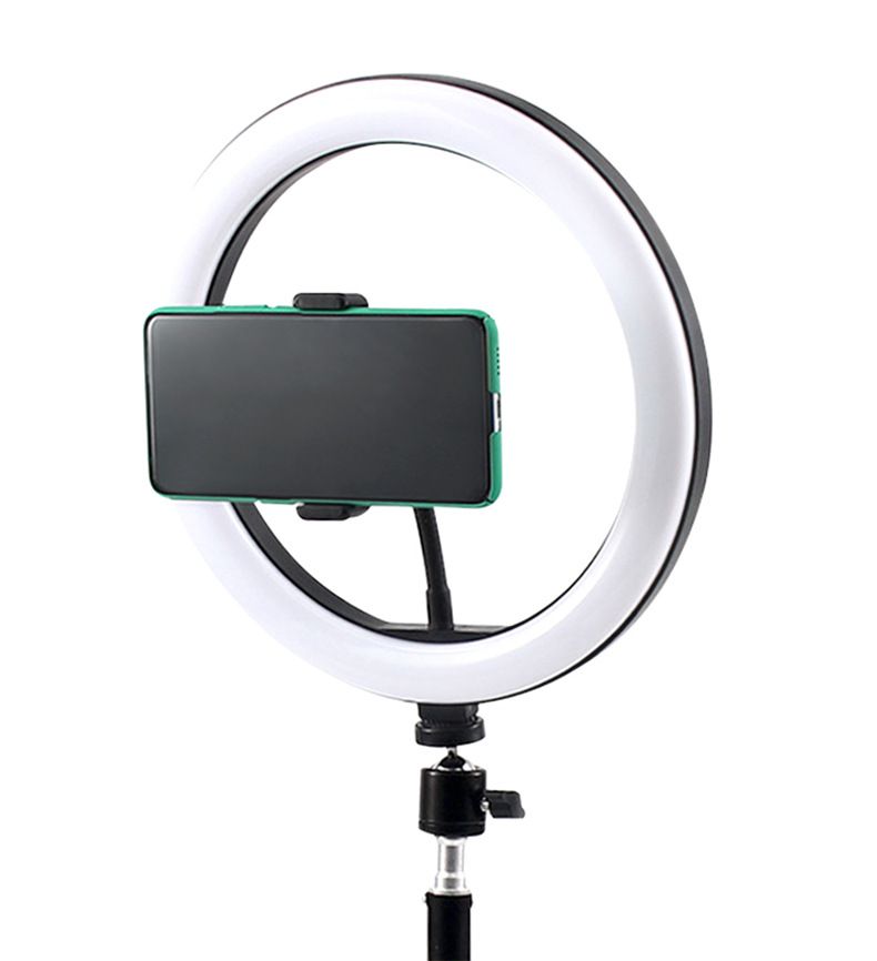 Universal 360° Rotating Metal Hot Shoe Mount Mini Tripod Stand For Phone, Camera & Live Streaming Light_voghion.com