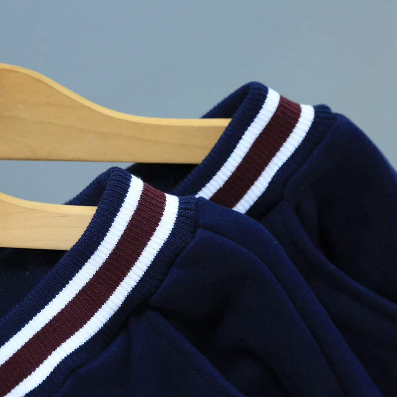 Bear children's clothing fall and winter new boys padded embroidery warm sweatpants sweatpants big boy breathable comfortable pants_voghion.com