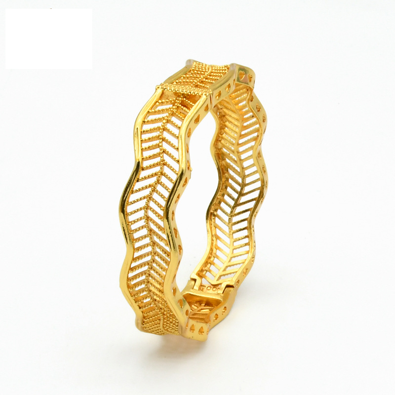 Gold-plated bracelet women's sales of sand gold bracelet_voghion.com