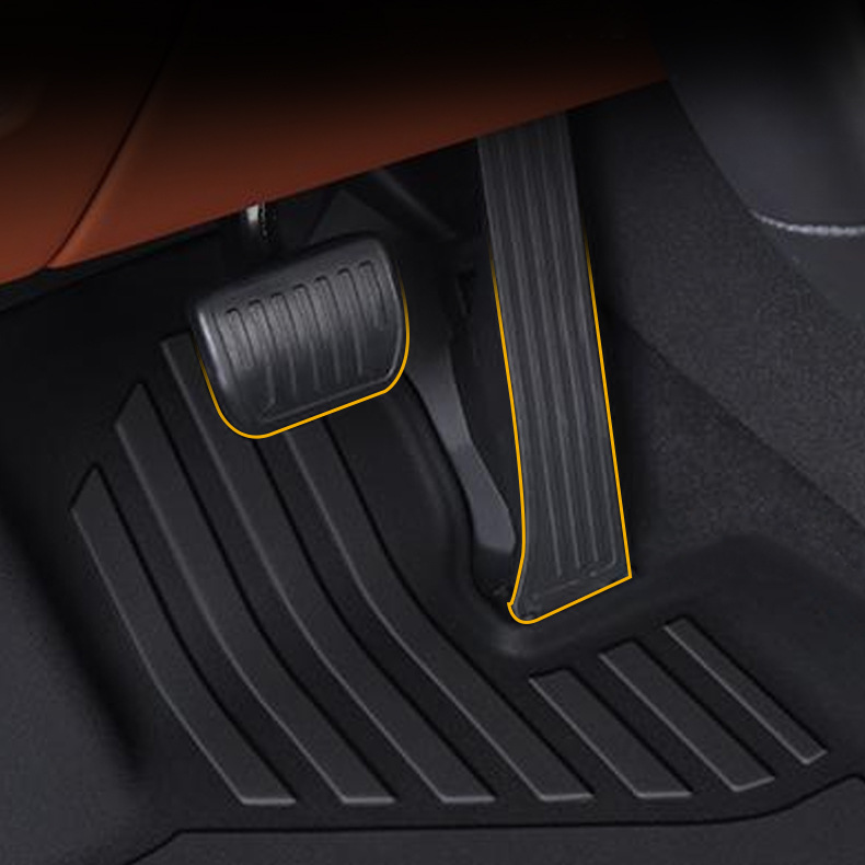 Suitable For Tesla Y/3 All-weather Waterproof And Odor-free TPE Special Car Car Floor Mat_voghion.com