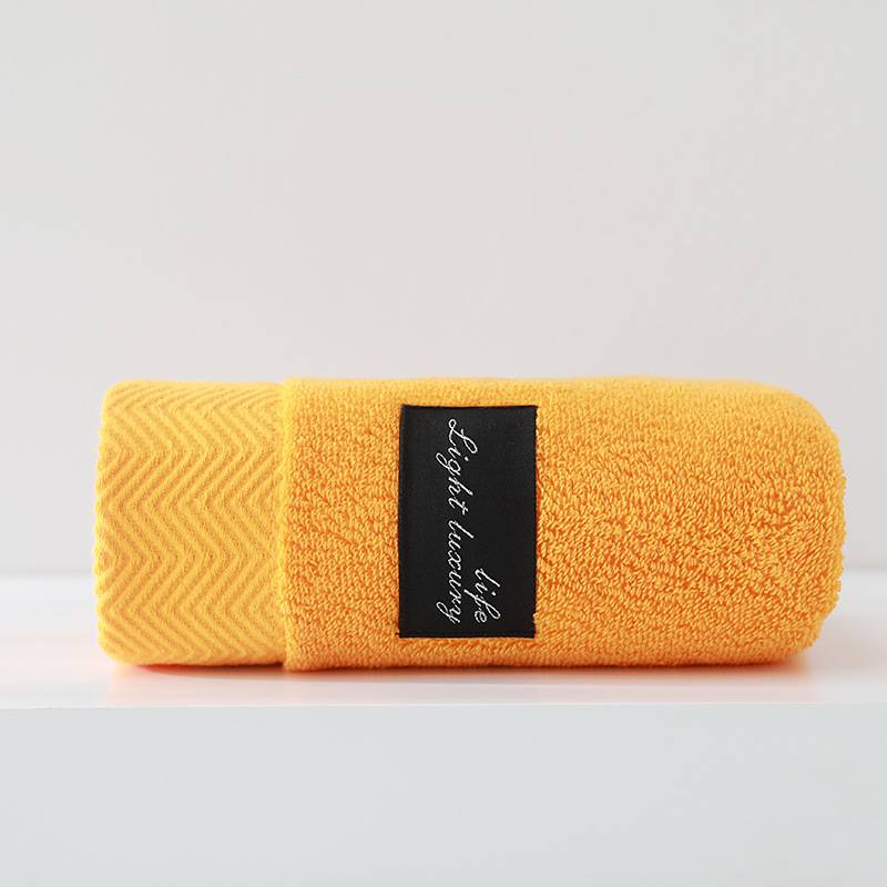 Premium 32-Ply Cotton Face Towel – Ultra-Soft & Absorbent, Hotel-Grade Quality With Elegant Striped Design_voghion.com