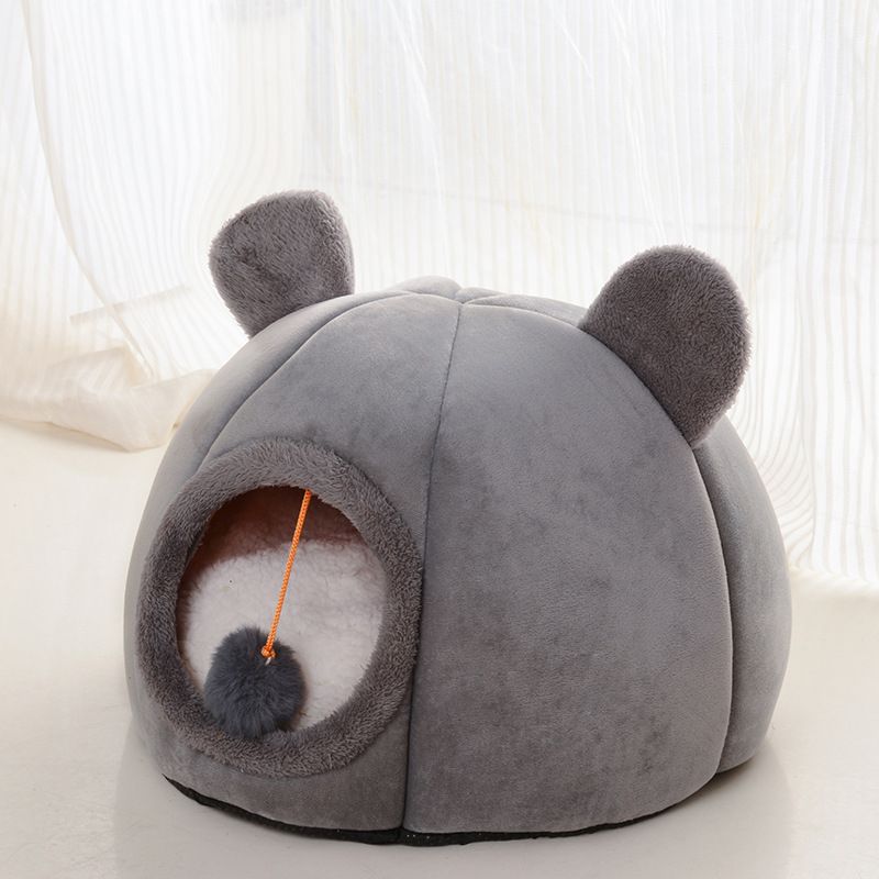 Cat Semi-Enclosed Warm Dog Autumn Winter Deep Sleep Pet Hot-Selling Kitten Nest_voghion.com