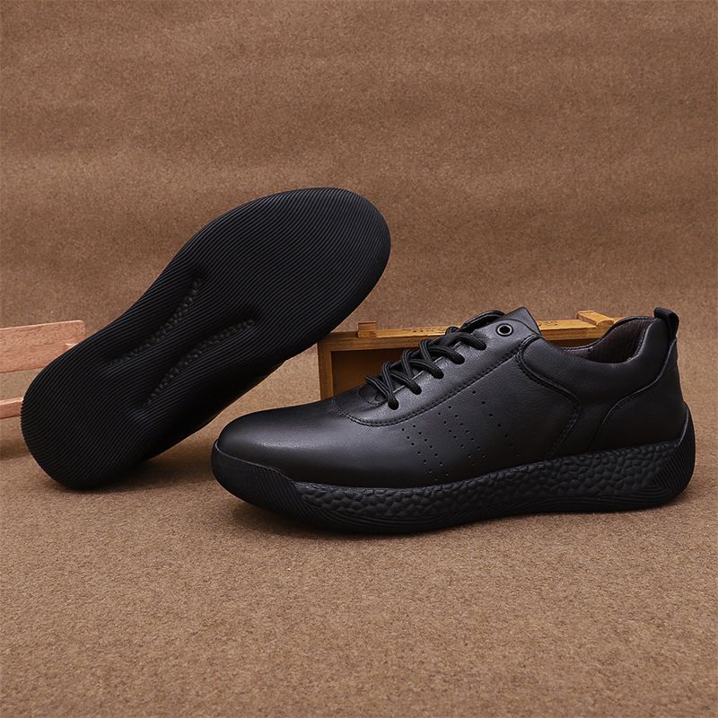 ct Suitable For All Seasons 2025 New Men's Suede Leather Outdoor Casual Trendy Sneakers Rubber Foam Sole Running Shoes_voghion.com