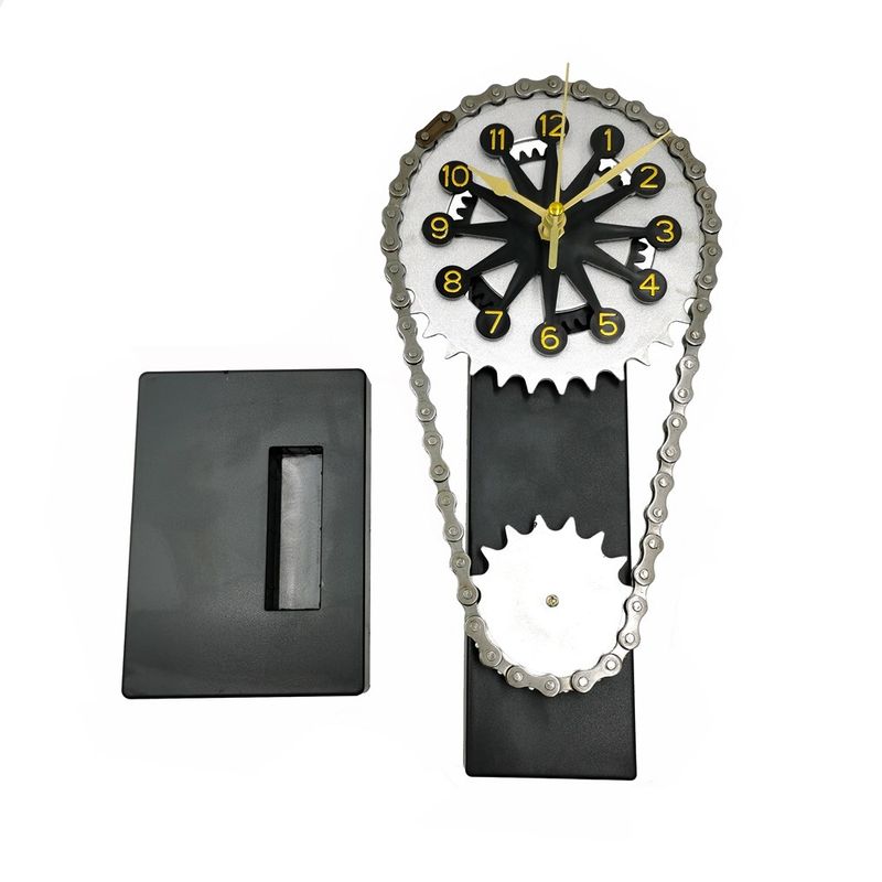 Fabricantes de fuentes explosiones transfronterizas Reloj de engranajes giratorios creativo Proceso de reloj de engranajes giratorios de plástico_voghion.com