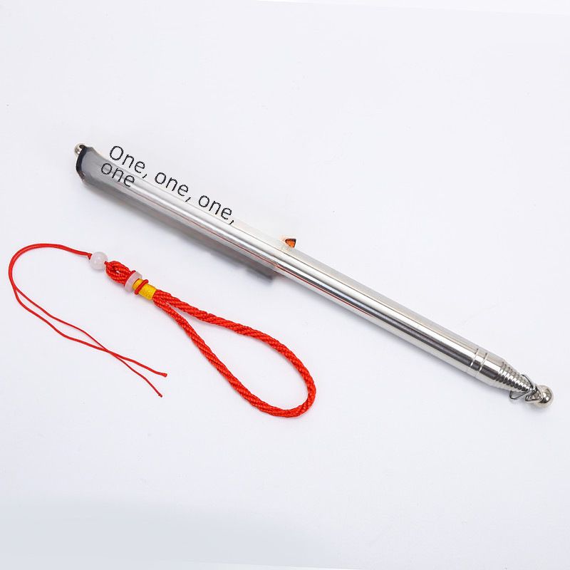 Golden Head Bold Guide Fahnenmast Schwamm Abdeckung Outdoor Teleskop Pointer Outdoor Edelstahl Baton_voghion.com