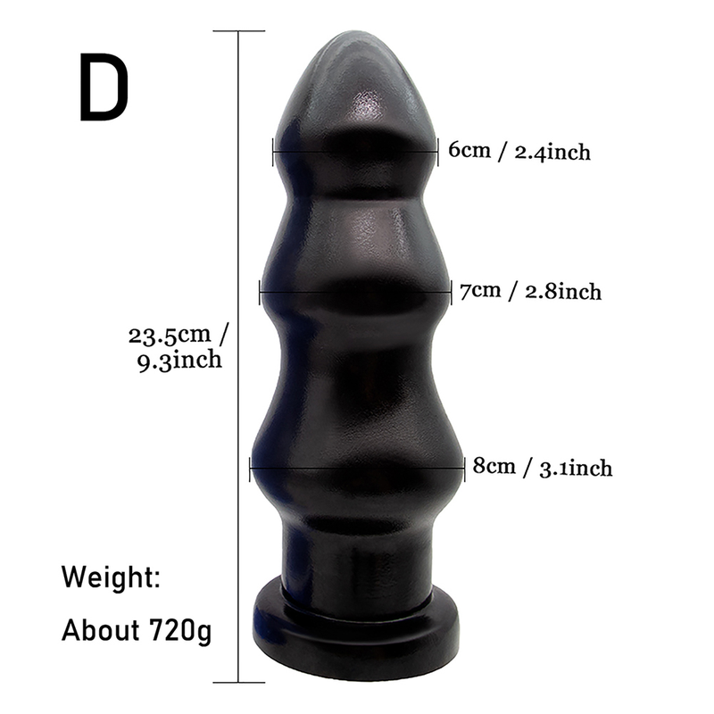 Stilar Oversize Multipel Anal Plug Dildo Stimulera Anus Lång Butt Plug Masturbator Mjuk Anal Dilat_voghion.com
