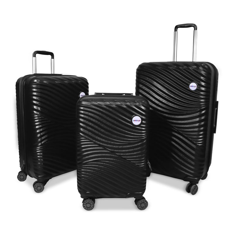 BiggDesign Moods Up Black Small Size 20" Suitcase_voghion.com