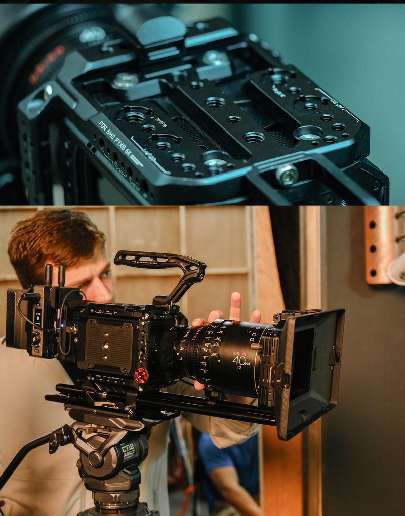 TILTA ES-T21-B-V ES-T21-A ES-T21-FCC Cage de caméra pour Kit de base Blackmagic PYXIS 6K/12K_voghion.com