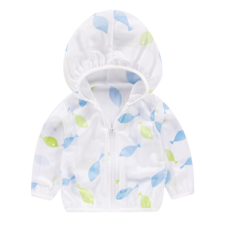Kinder Mantel Sommer Neue 2022 Jungen Haut Mädchen Sonnenschutz Kleidung Outdoor Atmungsaktiv Leicht_voghion.com