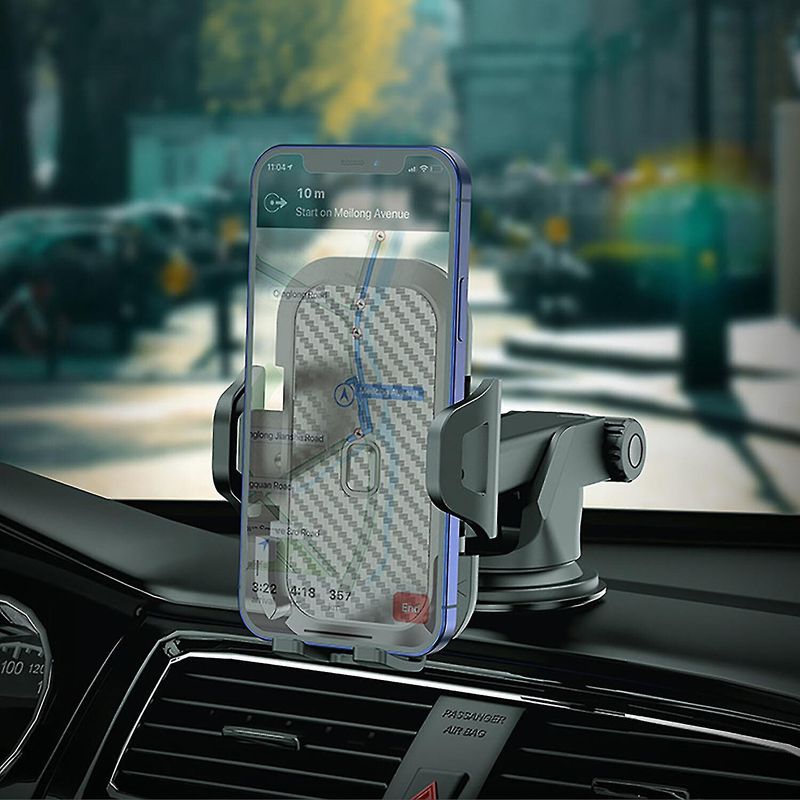 Universal Car Mobile Phone Holder 360° Windscreen Dashboard GPS Stand Cradle UK_voghion.com