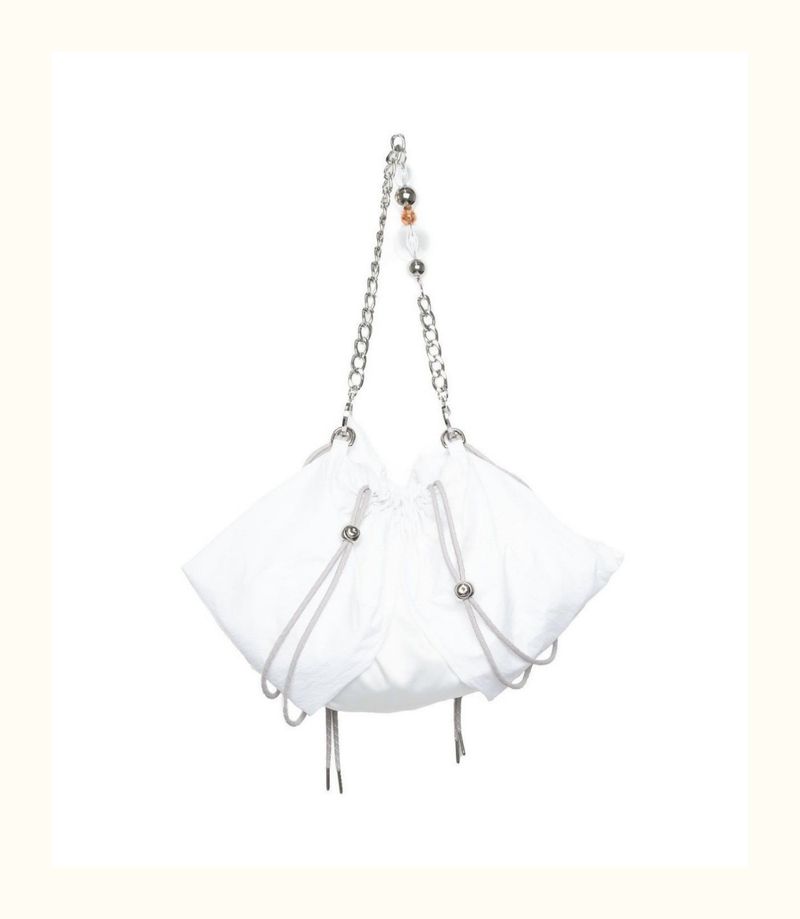 Catena di moda di nicchia coreana perline da donna 2024 nuovo zaino con coulisse borsa a tracolla singola con più stili posteriori_voghion.com