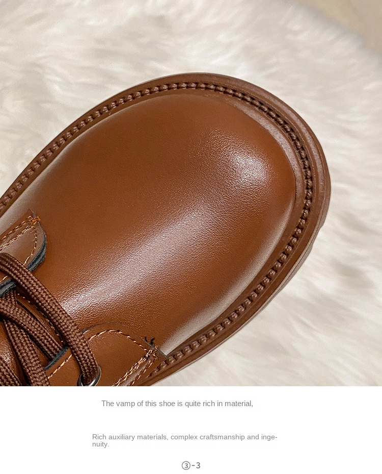 Leisure Fashion New Women's Ankle Pu Leather Boots Short Top Shoes_voghion.com
