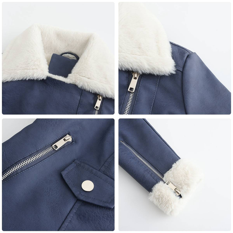 Neue langärmelige warme Reversjacke aus Wildleder für Damen im europäischen und n Pendler-Freizeitstil_voghion.com