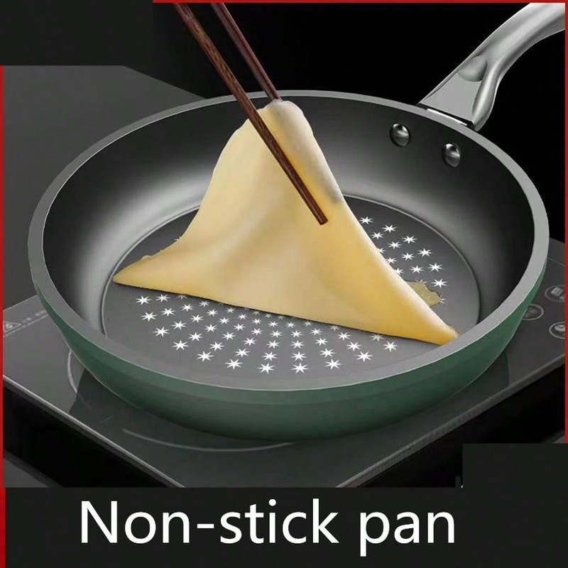 26cm Cast Iron Non Stick Frying Pan, Easy Clean Reduced Smoke Skillet, No Burn Food Release, Heavy Gauge Base Fast Even Heat, Gas And Induction Hob_voghion.com