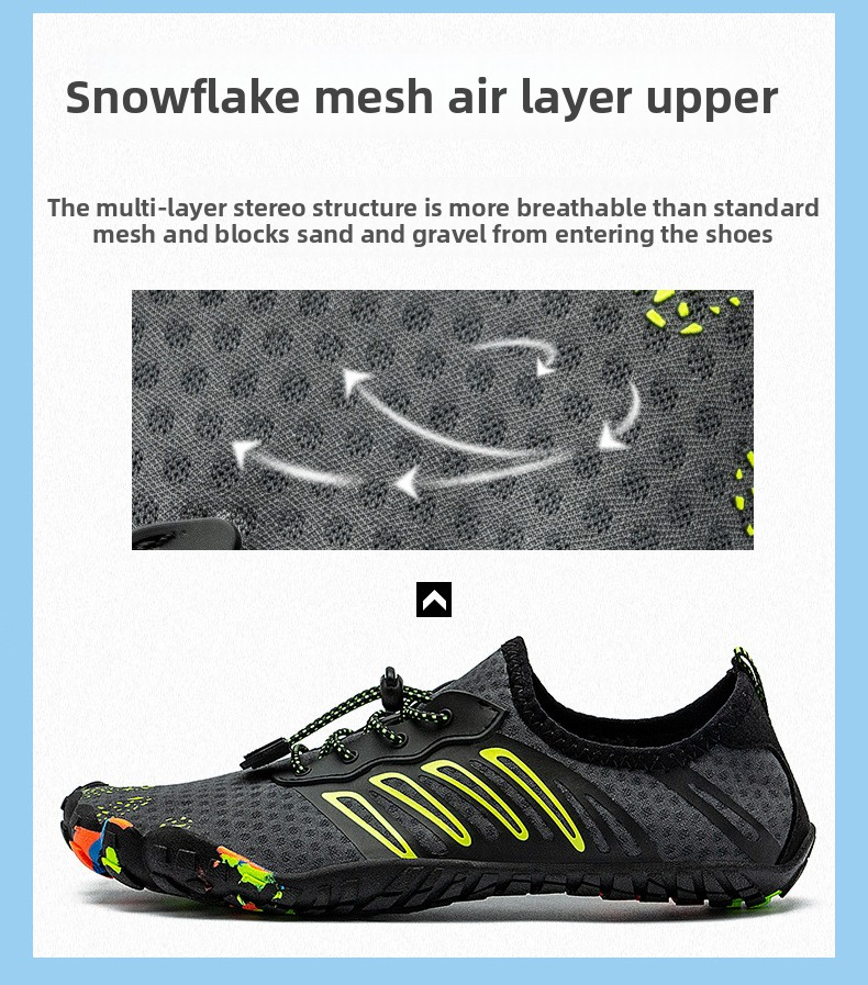 Unisex Quick-Dry Water Shoes – Lightweight Barefoot Aqua Shoes With Anti-Slip Sole For Beach, Swimming, Hiking & Outdoor Adventures_voghion.com