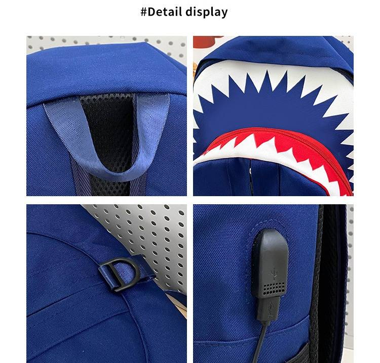 Zaino unisex casual, zaino da viaggio, grande capacità, luminoso, per studenti_voghion.com