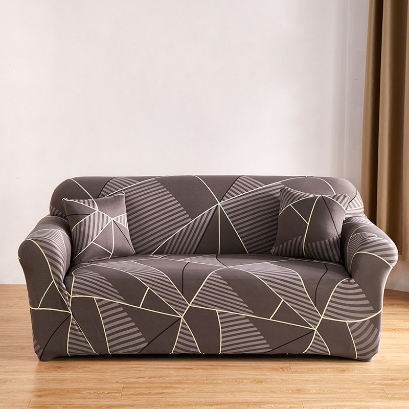 Copridivano elastico universale con federa - Protezione antiscivolo per divani componibili_voghion.com